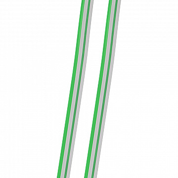 Fita LED Neon Slim 8W/m 12V Luz Verde - 20m