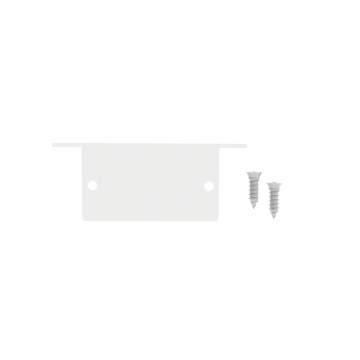 Kit 10 Tampas para Perfil 48x20mm - Preto