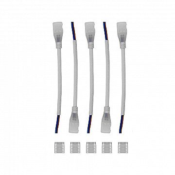 Kit de Instalação Fita LED COB Direta IP65 12W/m - 5 peças