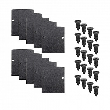 Kit Tampa | Perfil Sobrepor 35x40 10un - Preto