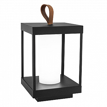 Lanterna Lohr 30cm - Preto Fosco