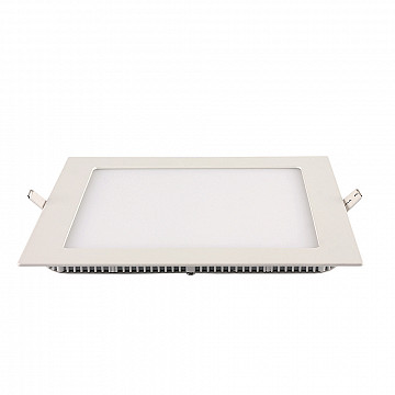 Painel LED TECH Slim Quadrado Embutir 12W 6.500K - Branco