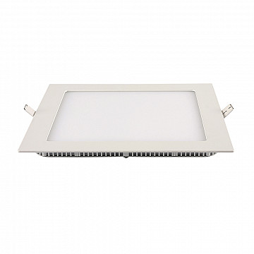 Painel LED TECH Slim Quadrado Embutir 18W 6.500K - Branco
