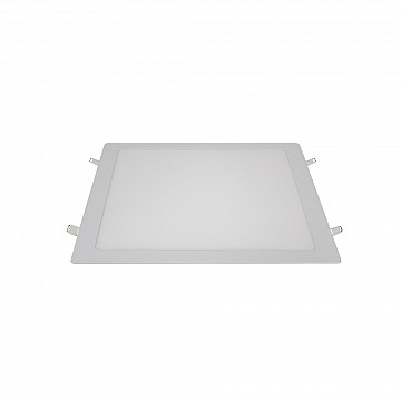 Painel LED TECH Slim Quadrado Embutir 24W 4.100K - Branco