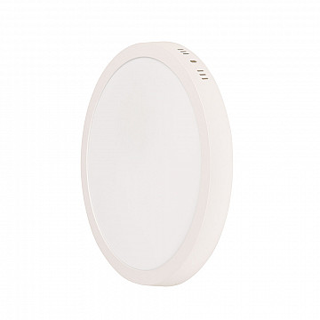 Painel LED Play Sobrepor Redondo 24W Bivolt 4.100K - Branco