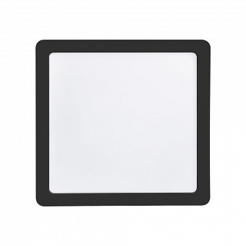 Painel LED Play Sobrepor Quadrado 18W Bivolt 4.100K - Preto