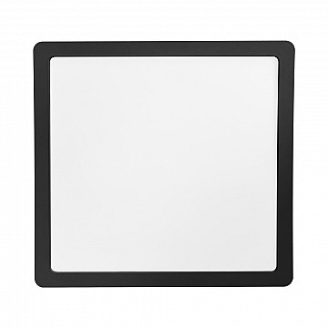 Painel LED Play Sobrepor Quadrado 24W Bivolt 3.000K - Preto