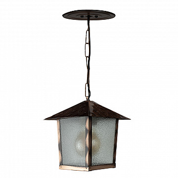 Pendente Colonial Nina Vidro Pontilhado - Cobre