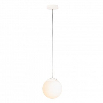 Pendente Globb 1 Globo  - Vidro Leitoso