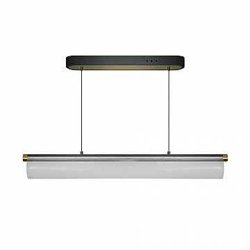 Pendente LED Diana 24W Bivolt 3.000K - Preto e Dourado
