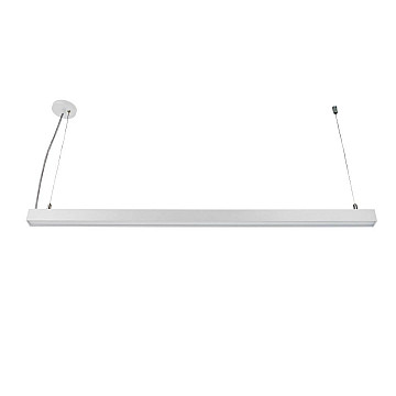 Pendente LED Mizan 1m 30W Bivolt 3.000K - Branco Fosco