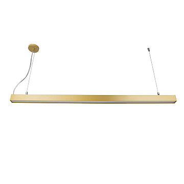 Pendente LED Mizan 1m 30W Bivolt 3.000K - Dourado