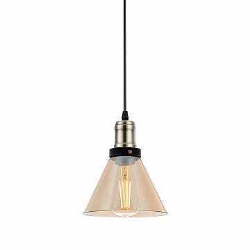 Pendente Soho Cone - Vidro Âmbar