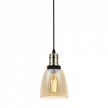 Pendente Soho Dome  - Vidro Âmbar