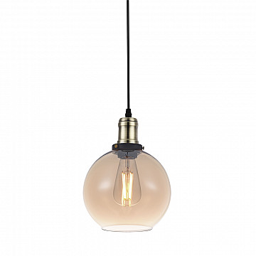 Pendente Soho Globe - Vidro Âmbar