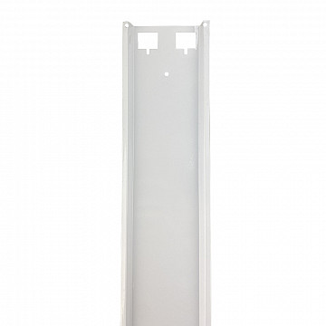 Perfil Comercial Slim 246,4cm (2x110) - Branco Brilhante