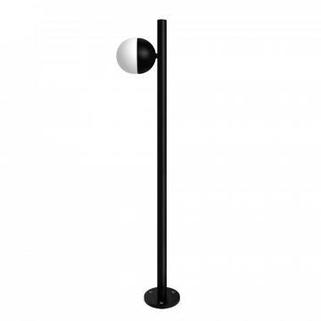 Poste Balizador Perle 80cm IP54 1xG9 - Preto Fosco