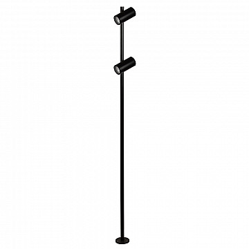 Poste Guben Alumínio 1,60cm -  Preto Fosco