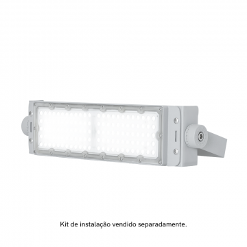 Projetor Modular BPM 100W Bivolt 5.500K - Cinza