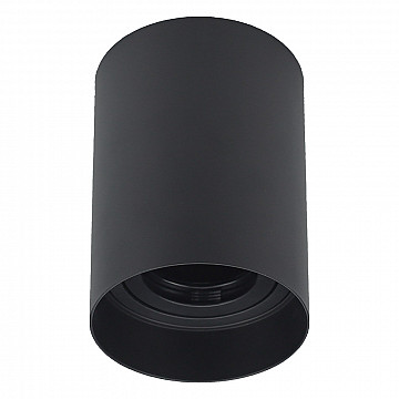 Spot Clean Sobrepor PAR20 Redondo Preto 1xE27