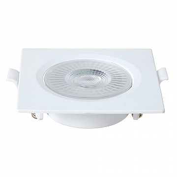 Spot LED Embutir Quadrado 3W 6.500K - Branco