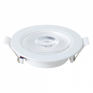 Spot LED Embutir Redondo 3W 6.500K - Branco